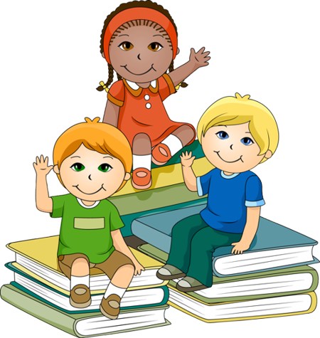 Students on Books