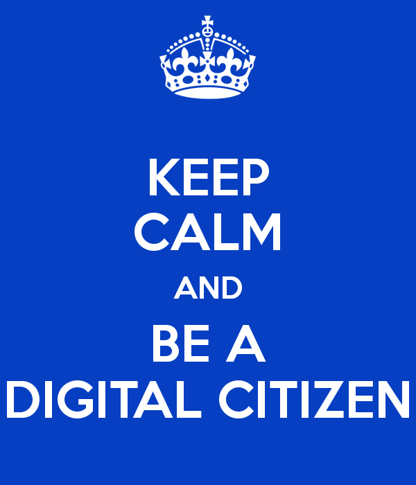 being a good digital citizen